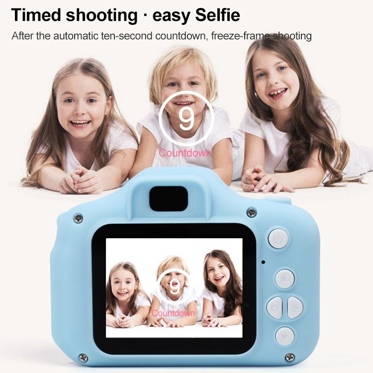 X2S 2.0 Inch LCD Screen Mini Children Camera Digital Camera, Resolution:HD Dual camera(Green) - Children Cameras by PMC Jewellery | Online Shopping South Africa | PMC Jewellery | Buy Now Pay Later Mobicred