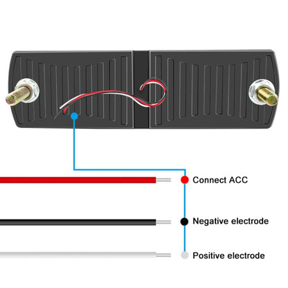 2 PCS Truck modified 40LED Two-color Running Water Turn Signal Light(Red Blue) - Warning Lights by PMC Jewellery | Online Shopping South Africa | PMC Jewellery | Buy Now Pay Later Mobicred