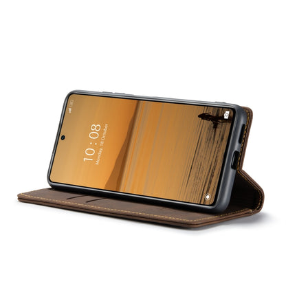 For Xiaomi 12 Lite CaseMe 013 Multifunctional Horizontal Flip Leather Phone Case(Coffee) - Xiaomi Cases by CaseMe | Online Shopping South Africa | PMC Jewellery | Buy Now Pay Later Mobicred