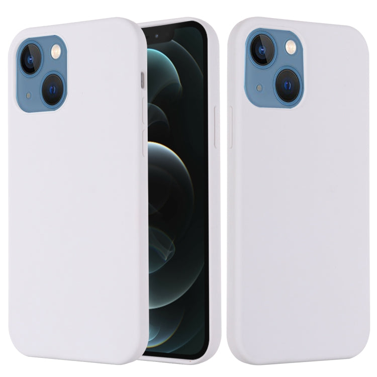 For iPhone 14 Plus Shockproof Silicone Magsafe Case (White) - iPhone 14 Plus Cases by PMC Jewellery | Online Shopping South Africa | PMC Jewellery