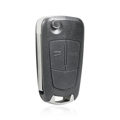 For Opel Car Foldable Blade Key Case with Screw Hole, Style:3-button HU43 Milling Embryo - Remote Car Key by PMC Jewellery | Online Shopping South Africa | PMC Jewellery