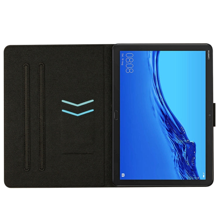 For Huawei MediaPad M5 Lite Marble Pattern Smart Leather Tablet Case(Splicing Marble) - Huawei by PMC TechLife | Online Shopping South Africa | PMC TechLife | Buy Now Pay Later Mobicred