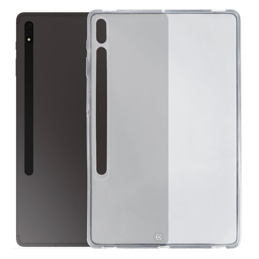 For Samsung Galaxy Tab S9+ / S8+ / S7+ TPU Tablet Case (Frosted Clear) - Galaxy Tab S8+ Cases by PMC Jewellery | Online Shopping South Africa | PMC Jewellery | Buy Now Pay Later Mobicred