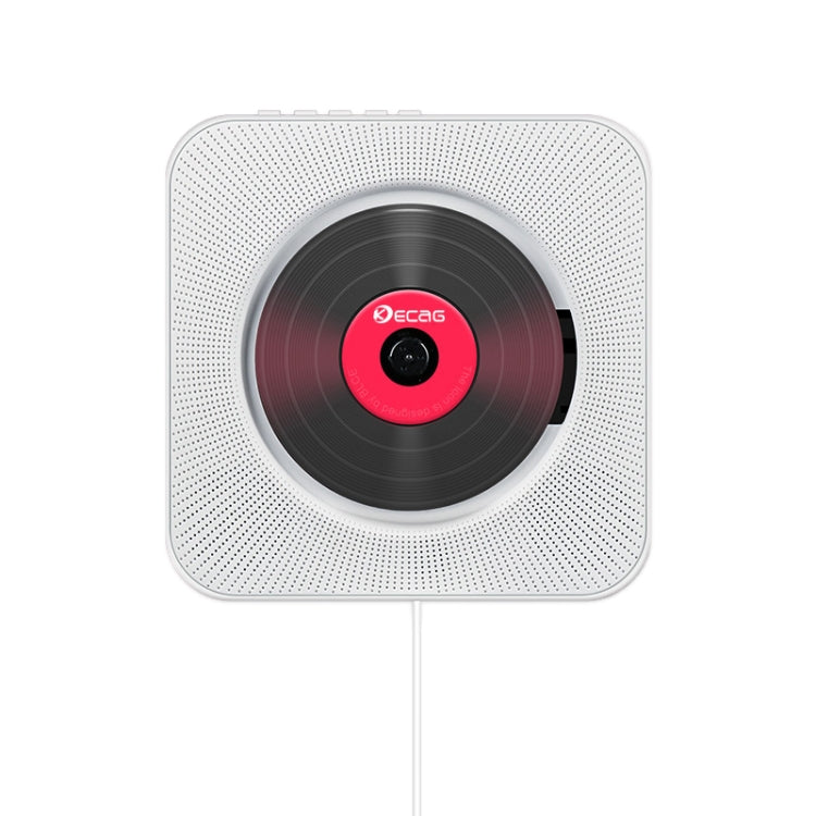 Kecag KC-808 6W Wall Mounted Bluetooth CD Player(White) - free shipping - PMC Jewellery - Order now!