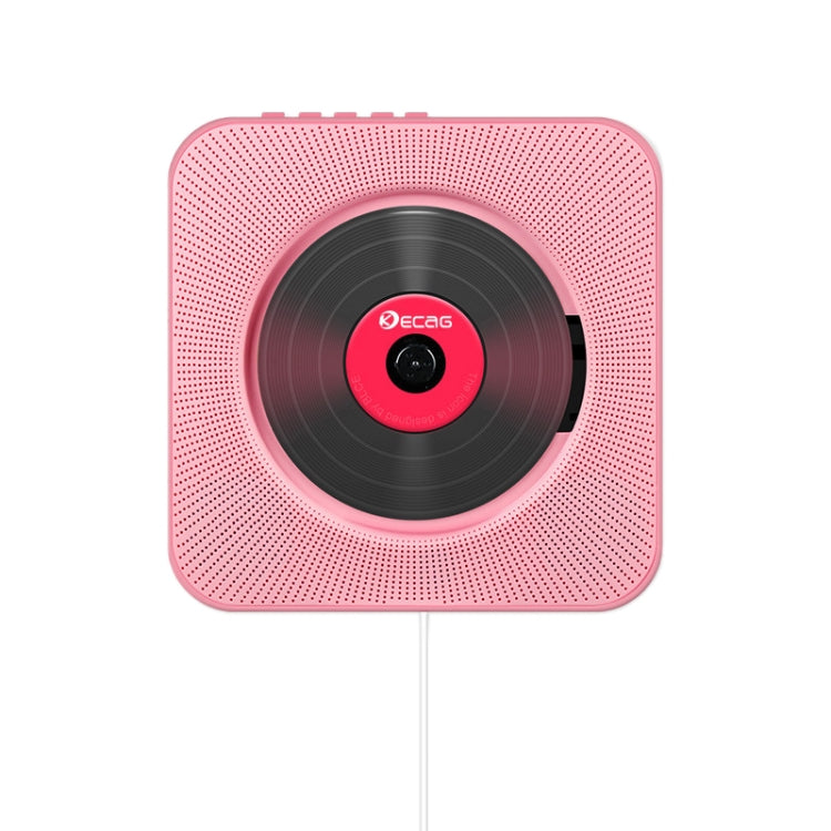 Kecag KC-808 6W Wall Mounted Bluetooth CD Player(Pink) - free shipping - PMC TechLife - Order now!