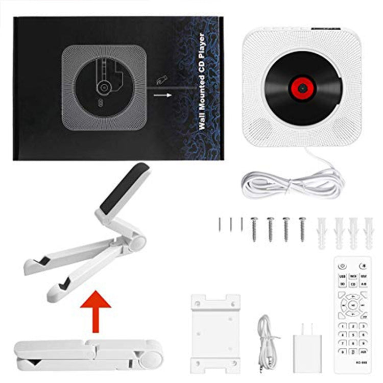 Kecag KC-809 10W Portable Bluetooth Album CD Player Player(Blue) - free shipping - PMC Jewellery - Order now!