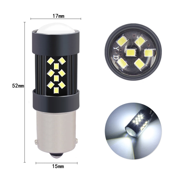 1 Pair 1156 12V 7W Continuous Car LED Fog Light(Blue Light) - Fog / Driving Lights by PMC TechLife | Online Shopping South Africa | PMC TechLife | Buy Now Pay Later Mobicred