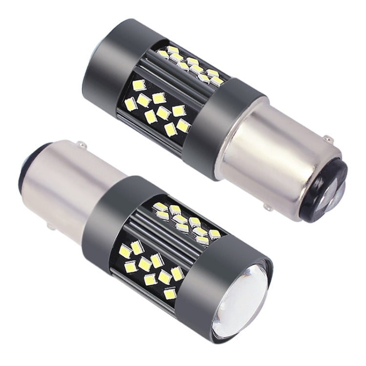 1 Pair 1157 12V 7W Continuous Car LED Fog Light(White Light) - Fog / Driving Lights by PMC TechLife | Online Shopping South Africa | PMC TechLife | Buy Now Pay Later Mobicred