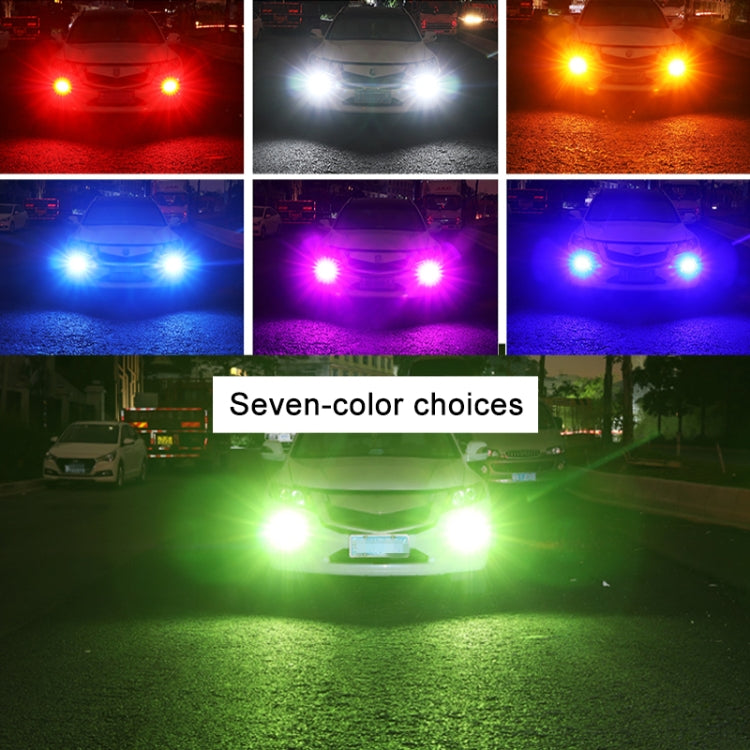 1 Pair 1157 12V 7W Continuous Car LED Fog Light(White Light) - Fog / Driving Lights by PMC TechLife | Online Shopping South Africa | PMC TechLife | Buy Now Pay Later Mobicred