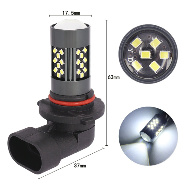 1 Pair 9006 12V 7W Continuous Car LED Fog Light(Red Light) - free shipping - PMC TechLife - Order now!