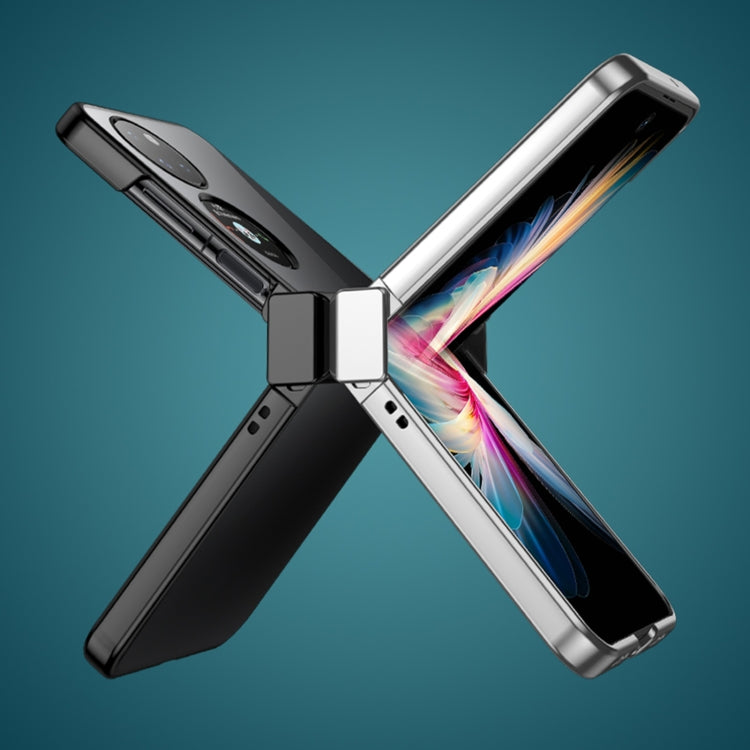 For Huawei P50 Pocket Electroplating PC Full Coverage Shockproof Phone Case(Gold) - Huawei Cases by PMC TechLife | Online Shopping South Africa | PMC TechLife | Buy Now Pay Later Mobicred