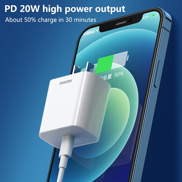 REMAX RP-U79 Speed Series 20W USB-C/Type-C Multi-Compatible Fast Charger, Specification:CN Plug(White) - USB Charger by REMAX | Online Shopping South Africa | PMC Jewellery | Buy Now Pay Later Mobicred