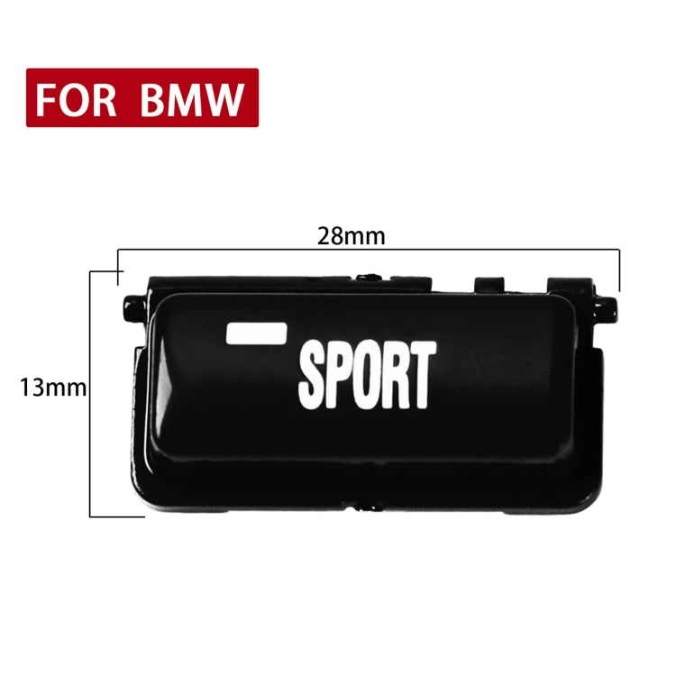Car Sport Mode Sport Button for BMW M3 1998-2004 E46,Left and Right Drive(Black) - Car Interior Mouldings by PMC TechLife | Online Shopping South Africa | PMC TechLife | Buy Now Pay Later Mobicred