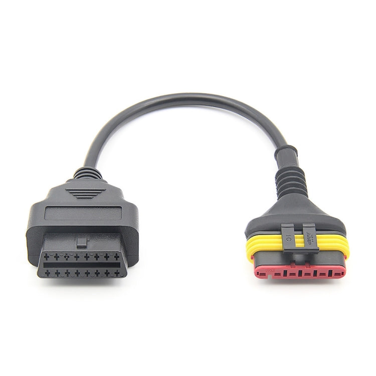 Motorcycle OBD 6 Pin to 16 Pin Adapter Cable for Benelli - Cables & Connectors by PMC TechLife | Online Shopping South Africa | PMC TechLife | Buy Now Pay Later Mobicred