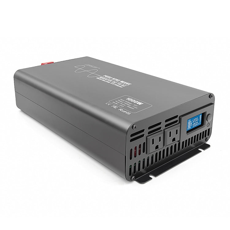 JFIND Car 1000W 12V to 110V Pure Sine Wave Power Inverter, US Plug - Pure Sine Wave by JFIND | Online Shopping South Africa | PMC Jewellery | Buy Now Pay Later Mobicred