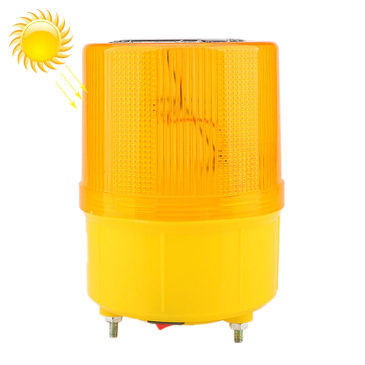 Night Solar Safety Warning Flash Light, Specification:01 Screw Fixed(Yellow) - Warning Lights by PMC TechLife | Online Shopping South Africa | PMC TechLife | Buy Now Pay Later Mobicred