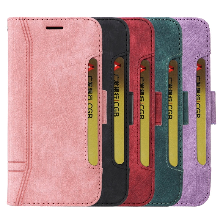 For Nothing Phone 1 BETOPNICE Dual-side Buckle Leather Phone Case(Black) - Nothing Cases by BETOPNICE | Online Shopping South Africa | PMC Jewellery | Buy Now Pay Later Mobicred