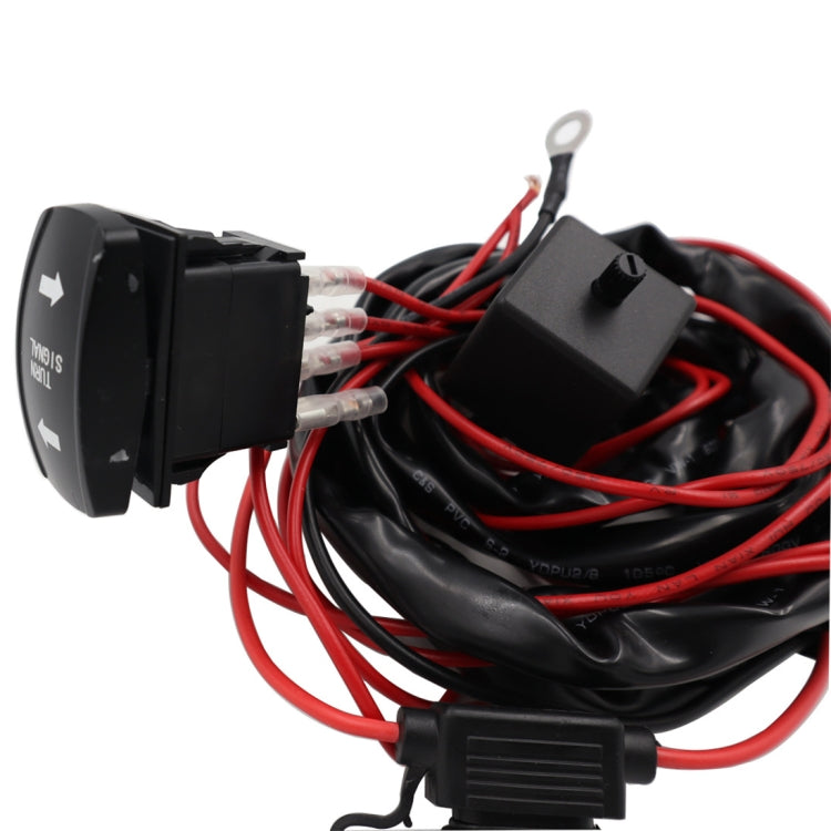 For UTV / ATU Car Turn Signal Light Toggle Switch Turn Signal Kit, Style:Horizontal Turn Switch - Car Light Accessories by PMC TechLife | Online Shopping South Africa | PMC TechLife | Buy Now Pay Later Mobicred