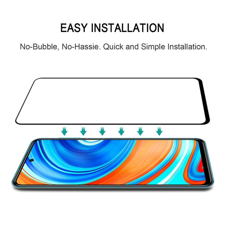 For Xiaomi Redmi Note 9 Pro Max 9H Surface Hardness 2.5D Full Glue Full Screen Tempered Glass Film -  by PMC TechLife | Online Shopping South Africa | PMC TechLife
