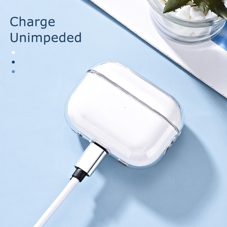 For AirPods Pro 2 Earphone Transparent PC Protective Case - For AirPods Pro 2 by PMC TechLife | Online Shopping South Africa | PMC TechLife