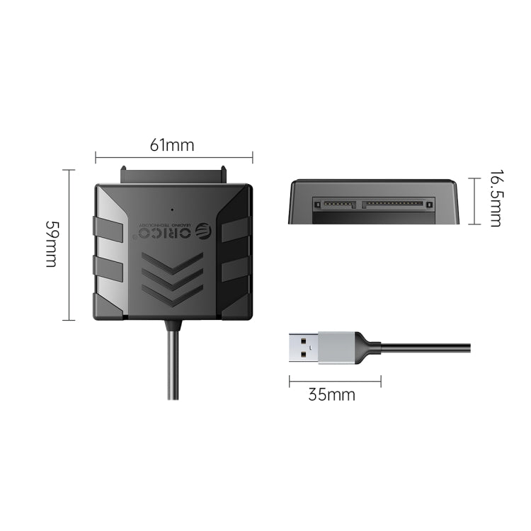 ORICO UTS1 USB 2.0 2.5-inch SATA HDD Adapter, Cable Length:0.3m - USB to IDE / SATA by ORICO | Online Shopping South Africa | PMC Jewellery | Buy Now Pay Later Mobicred