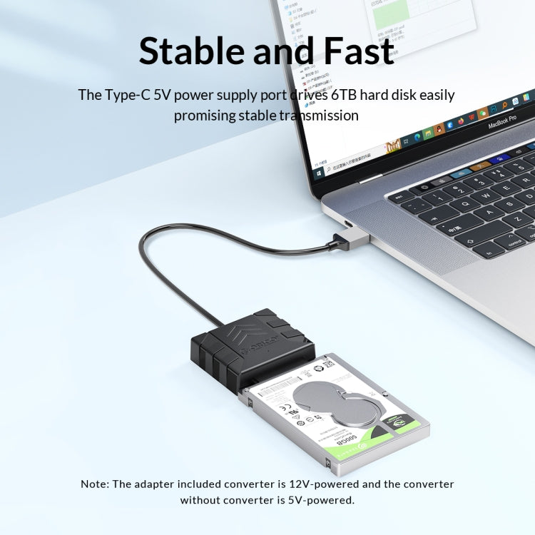 ORICO UTS1 USB 3.0 2.5-inch SATA HDD Adapter, Cable Length:0.5m - USB to IDE / SATA by ORICO | Online Shopping South Africa | PMC Jewellery | Buy Now Pay Later Mobicred