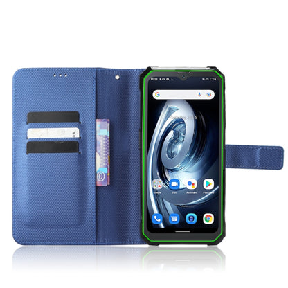 For Blackview BV7100 Diamond Texture Leather Phone Case(Blue) - More Brand by PMC Jewellery | Online Shopping South Africa | PMC Jewellery | Buy Now Pay Later Mobicred