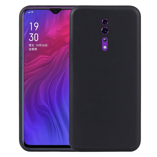 For OPPO Reno Z TPU Phone Case(Black) - OPPO Cases by PMC Jewellery | Online Shopping South Africa | PMC Jewellery | Buy Now Pay Later Mobicred