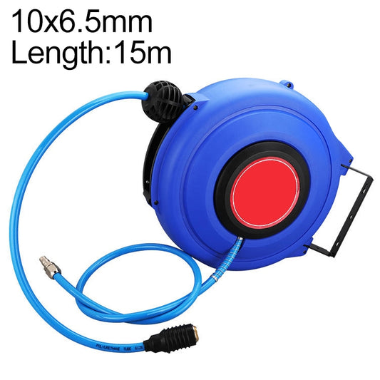 LAIZE Automatic Retractable Air Hose Reel Pneumatic PU Tube, Specification:10x6.5mm, 15m - PU Air Pipe by LAIZE | Online Shopping South Africa | PMC Jewellery | Buy Now Pay Later Mobicred