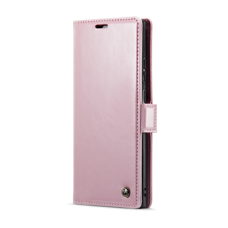 For Samsung Galaxy Note20 Ultra CaseMe 003 Crazy Horse Texture Leather Phone Case(Rose Gold) - Galaxy Phone Cases by CaseMe | Online Shopping South Africa | PMC Jewellery | Buy Now Pay Later Mobicred