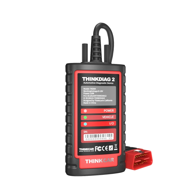 THINKCAR ThinkDiag 2 SP164-V Car Full System Diagnosis OBD2 Scanner - Code Readers & Scan Tools by PMC Jewellery | Online Shopping South Africa | PMC Jewellery | Buy Now Pay Later Mobicred