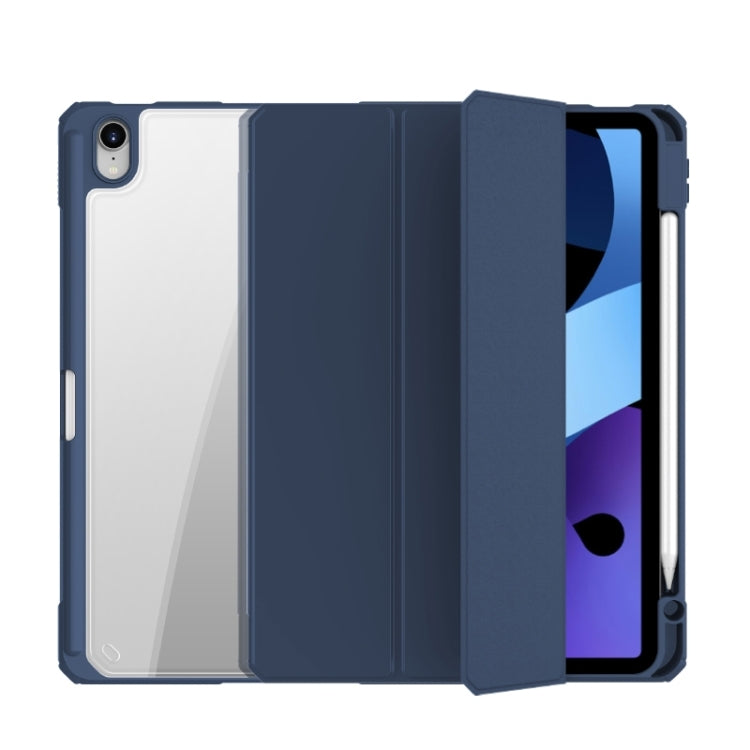 For iPad 2025 / 2022 Mutural Pinyue Series Smart Leather Tablet Case(Blue) - free shipping - PMc TechLife - Order now!