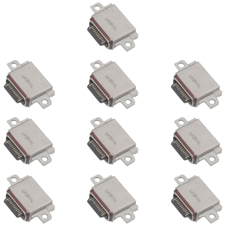 For Samsung Galaxy Fold 10pcs Charging Port Connector - Single Tail Connector by PMC TechLife | Online Shopping South Africa | PMC TechLife | Buy Now Pay Later Mobicred