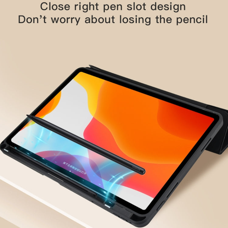 For Huawei MatePad 11 / 10.95 Acrylic 2 in 1 Y-fold Smart Leather Tablet Case(Black) - Huawei by PMC TechLife | Online Shopping South Africa | PMC TechLife | Buy Now Pay Later Mobicred