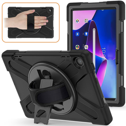 For Lenovo Tab M10 10.1 3rd Gen Silicone + PC Protective Tablet Case(Black) - Lenovo by PMC Jewellery | Online Shopping South Africa | PMC Jewellery | Buy Now Pay Later Mobicred