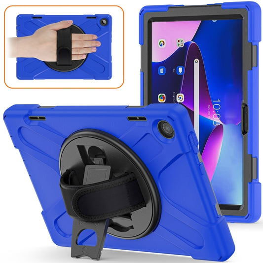 For Lenovo Tab M10 10.1 3rd Gen Silicone + PC Protective Tablet Case(Blue) - Lenovo by PMC Jewellery | Online Shopping South Africa | PMC Jewellery | Buy Now Pay Later Mobicred