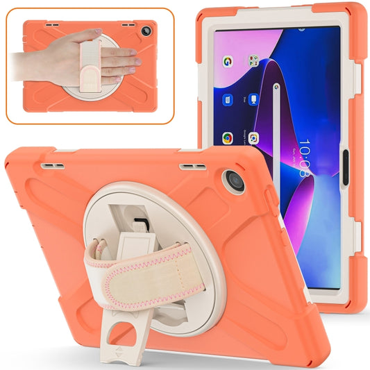 For Lenovo Tab M10 10.1 3rd Gen Silicone + PC Protective Tablet Case(Orange) - Lenovo by PMC Jewellery | Online Shopping South Africa | PMC Jewellery | Buy Now Pay Later Mobicred