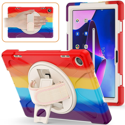 For Lenovo Tab M10 10.1 3rd Gen Silicone + PC Protective Tablet Case(Colorful Red) - Lenovo by PMC Jewellery | Online Shopping South Africa | PMC Jewellery | Buy Now Pay Later Mobicred