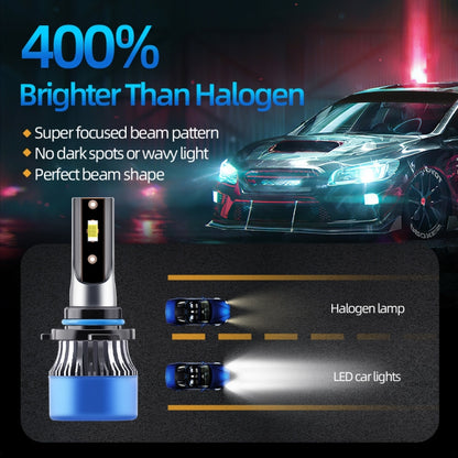 Q2 1 Pair 9006 25W / 3000LM / DC9-36V / 6000K IP68 Waterproof Car LED Headlight - LED Headlamps by PMC Jewellery | Online Shopping South Africa | PMC Jewellery | Buy Now Pay Later Mobicred