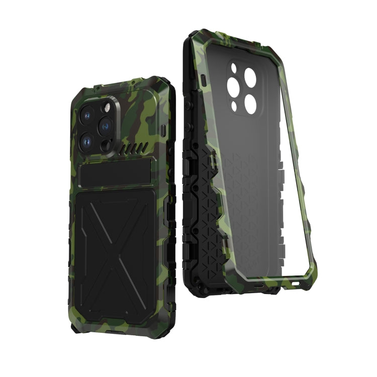 For iPhone 14 R-JUST Life Waterproof Dustproof Shockproof Phone Case(Green) - free shipping - PMC TechLife - Order now!