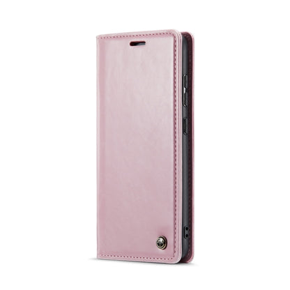 For Samsung Galaxy A52 CaseMe 003 Crazy Horse Texture Leather Phone Case(Rose Gold) - Galaxy Phone Cases by CaseMe | Online Shopping South Africa | PMC Jewellery | Buy Now Pay Later Mobicred