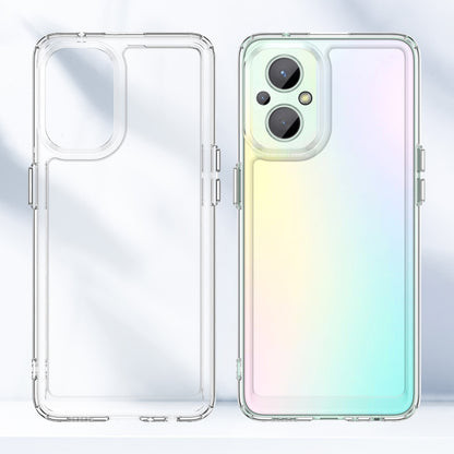 For OPPO A96 5G Candy Series TPU Phone Case(Transparent) - OPPO Cases by PMC Jewellery | Online Shopping South Africa | PMC Jewellery | Buy Now Pay Later Mobicred