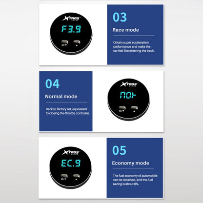 For Mitsubishi Strada 2015- TROS CK Car Potent Booster Electronic Throttle Controller - Car Modification by TROS | Online Shopping South Africa | PMC Jewellery | Buy Now Pay Later Mobicred