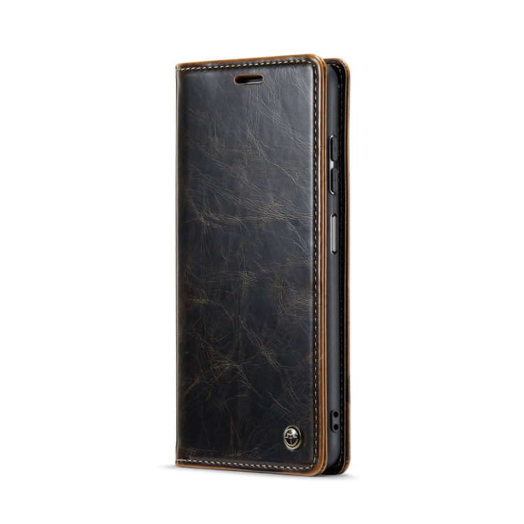 For Samsung Galaxy A32 5G／M32 5G CaseMe 003 Crazy Horse Texture Leather Phone Case(Coffee) - Galaxy Phone Cases by CaseMe | Online Shopping South Africa | PMC Jewellery | Buy Now Pay Later Mobicred