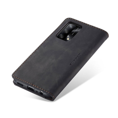 CaseMe 013 Multifunctional Horizontal Flip Leather Phone Case For OPPO F19/F19S/A74 4G/A95 4G/Reno6 Lite 4G Global(Black) - OPPO Cases by CaseMe | Online Shopping South Africa | PMC Jewellery | Buy Now Pay Later Mobicred