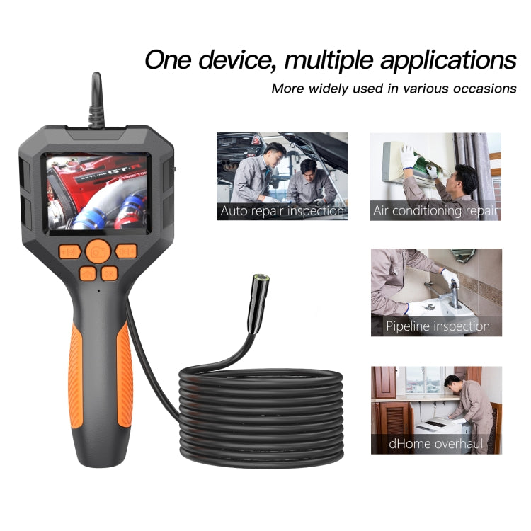 3.9mm P10 2.8 inch HD Handheld Endoscope with LCD Screen, Length:2m - free shipping - PMC TechLife - Order now!