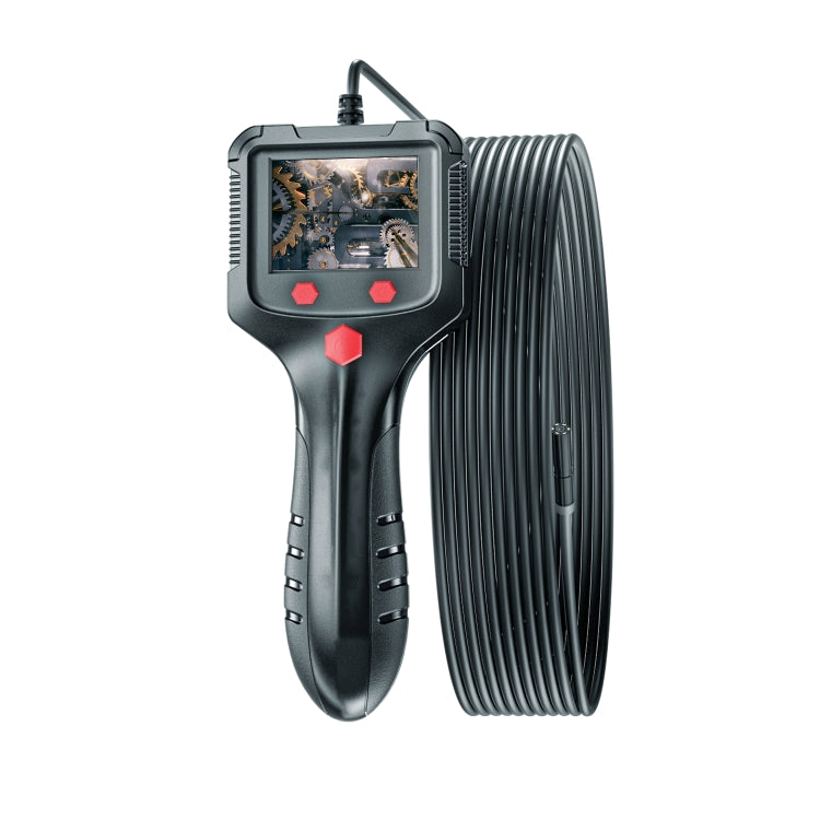 P100 8mm 2.4 inch HD Handheld Endoscope Hardlinewith with LCD Screen, Length:5m - free shipping - PMC TechLife - Order now!
