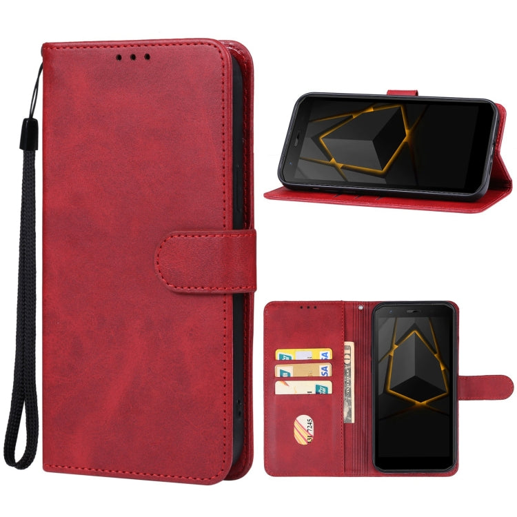 For Doogee S41 / S41 Pro Leather Phone Case(Red) - Doogee Cases by PMC Jewellery | Online Shopping South Africa | PMC Jewellery | Buy Now Pay Later Mobicred