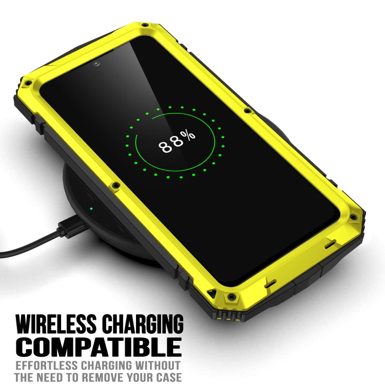 For Samsung Galaxy S23 5G R-JUST Life Waterproof Dustproof Shockproof Phone Case(Yellow) - free shipping - PMC TechLife - Order now!