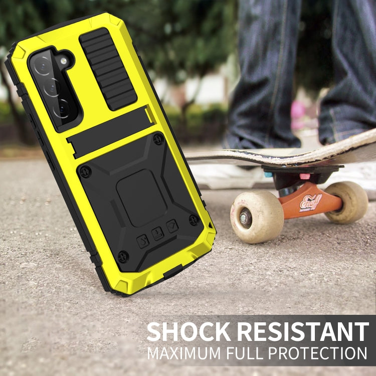 For Samsung Galaxy S23+ 5G R-JUST Life Waterproof Dustproof Shockproof Phone Case(Yellow) - Galaxy S23+ 5G Cases by R-JUST | Online Shopping South Africa | PMC Jewellery